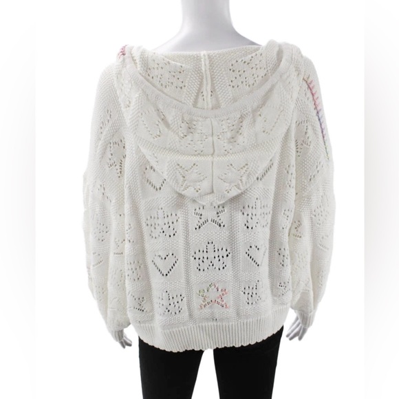 LOVESHACKFANCY SWEATER HOODIE - Picture 4 of 6